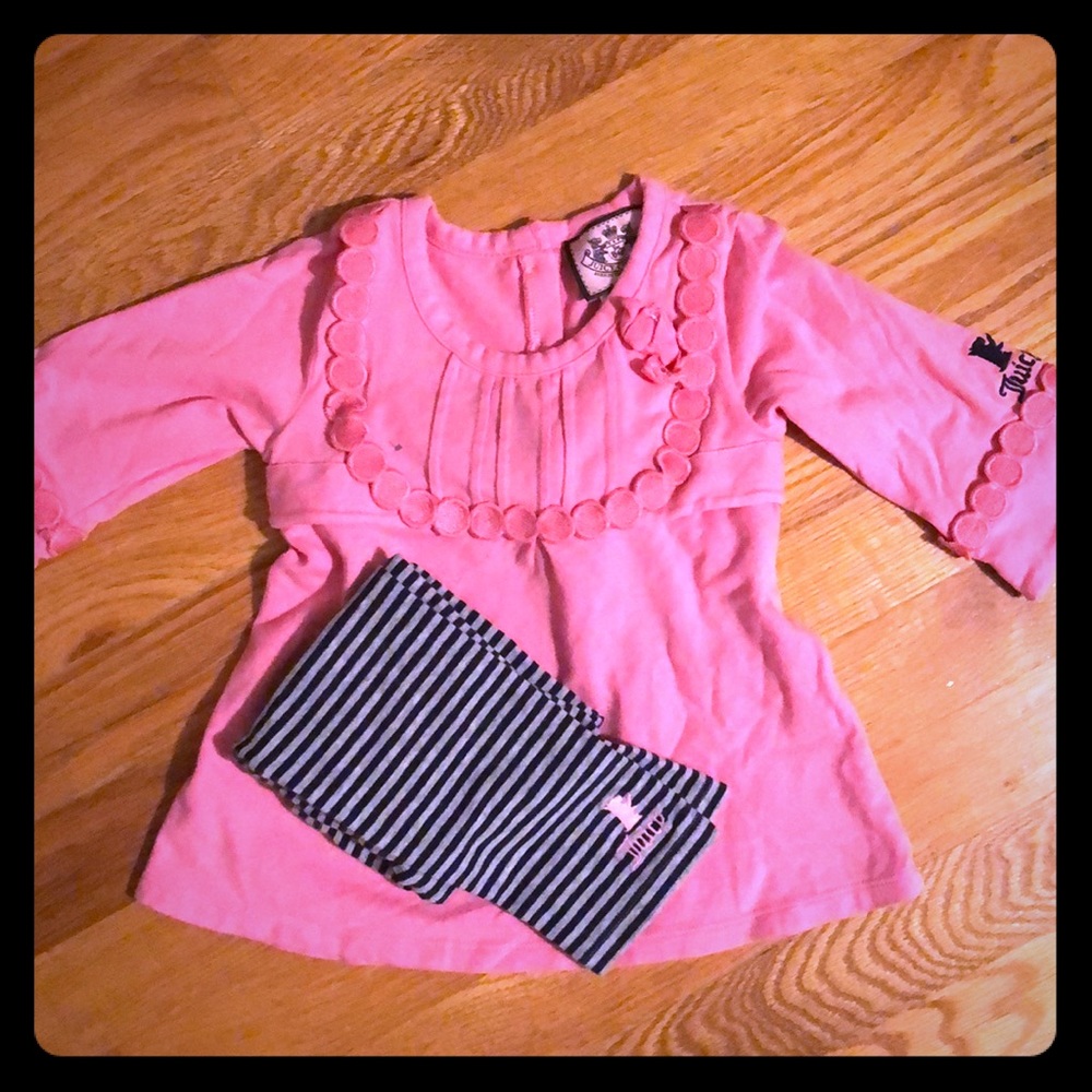 Juicy Couture Baby Girl's Tunic and Legging Set